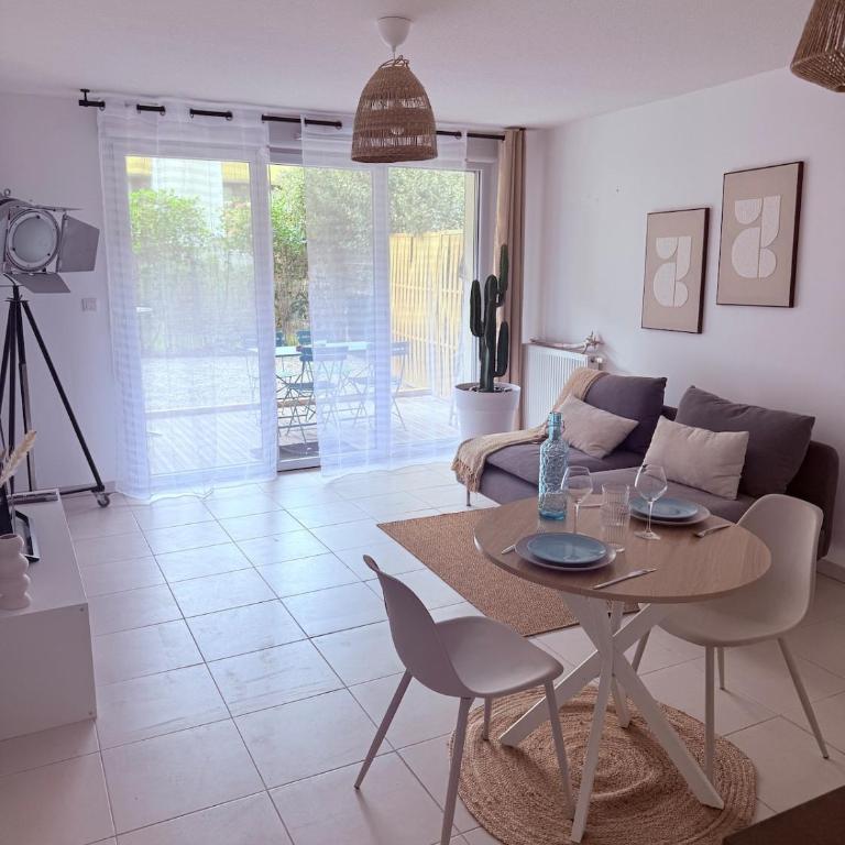 O Bistrot, , Jardin et Parking - Appartement 1 Chambre avec Terrasse - 7