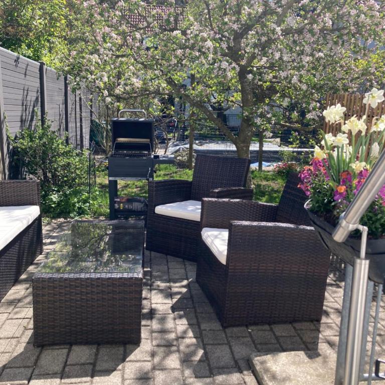 Ferienwohnung Hollmann - Apartment mit 2 Schlafzimmern und Gartenblick - 17