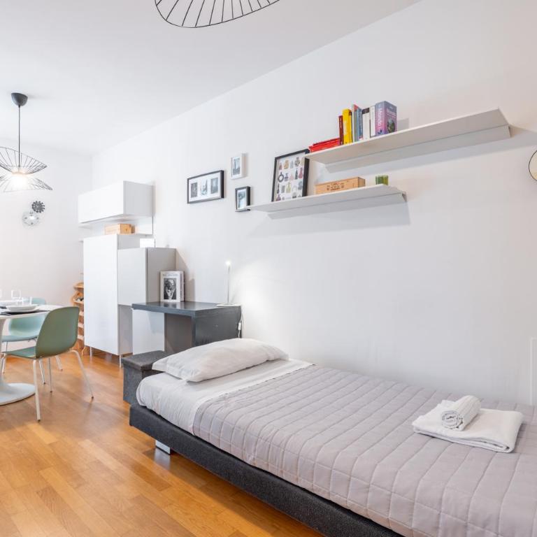 BAMO Florence - Garage privato gratuito - Appartamento con 1 Camera da Letto e Terrazza - 19