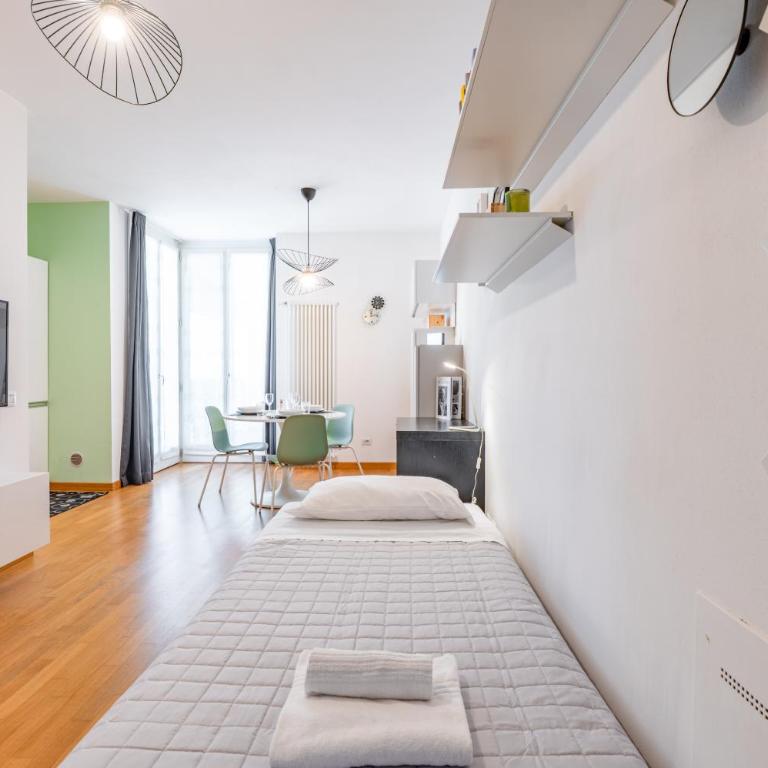 BAMO Florence - Garage privato gratuito - Appartamento con 1 Camera da Letto e Terrazza - 20