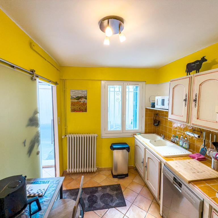 La Mouette Bleue maison de ville individuelle et climatisée - Apartment mit 2 Schlafzimmern - 11