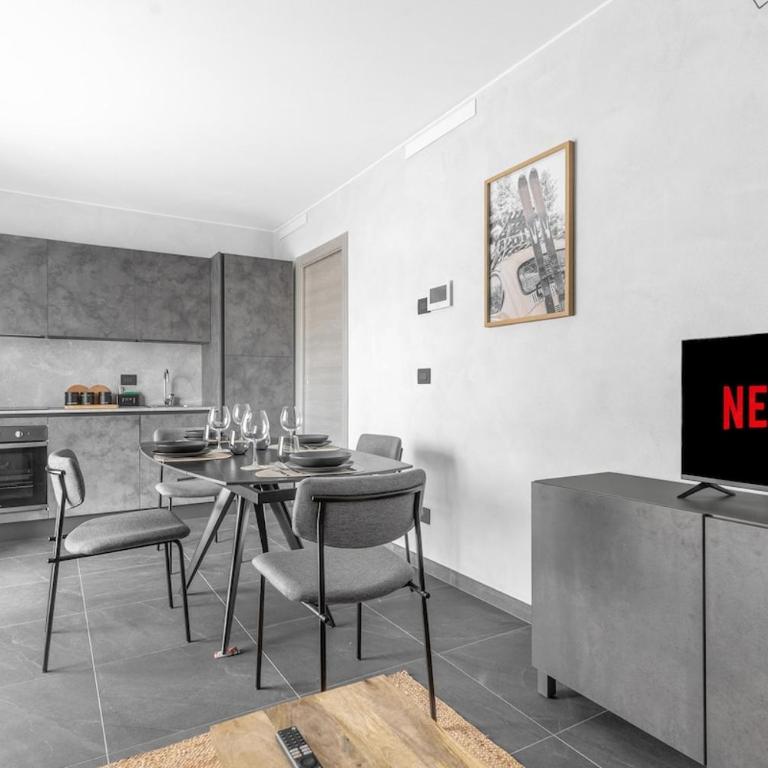 Apt Monte Bianco - Design Alpino - Sci & Charme - One-Bedroom Apartment - 9