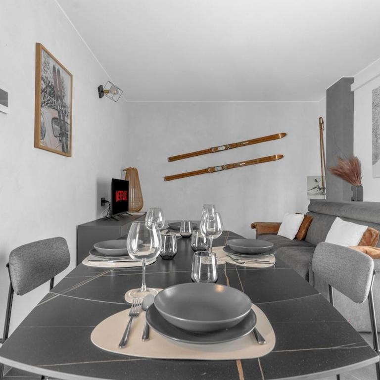 Apt Monte Bianco - Design Alpino - Sci & Charme - One-Bedroom Apartment - 1