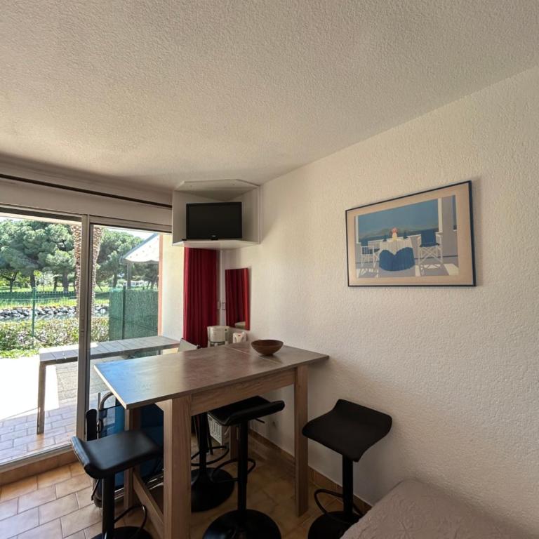 PANORAMIC Agréable studio cabine piscine plage Richelieu Cap d'Agde - Apartment - Erdgeschoss - 7