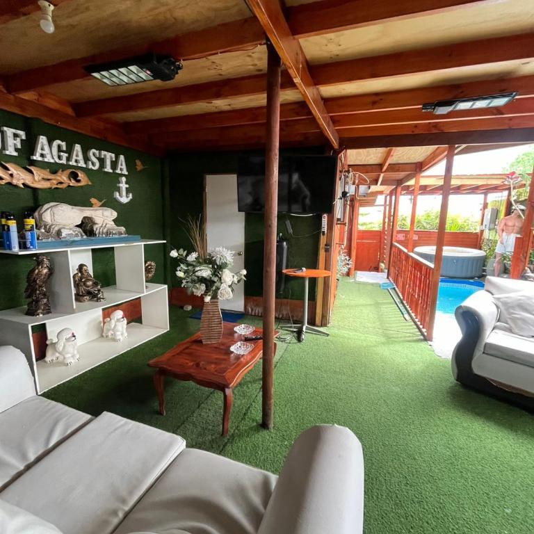 EXPONOR 2026 Cabaña 10 Personas en Juan López - Three-Bedroom House - 2