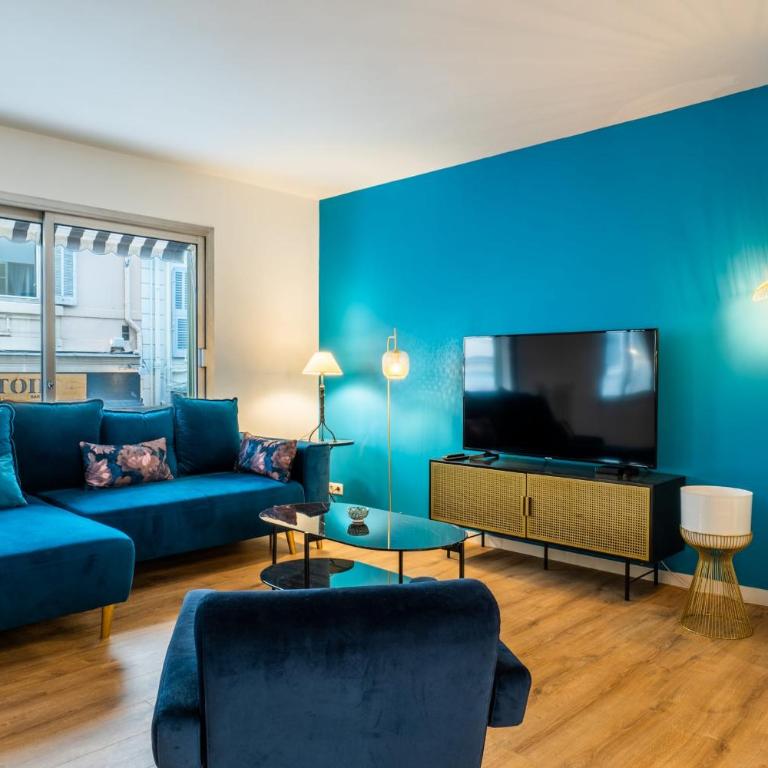 3-Br Apartment Steps from Palais des Festivals - Apartamento - 1