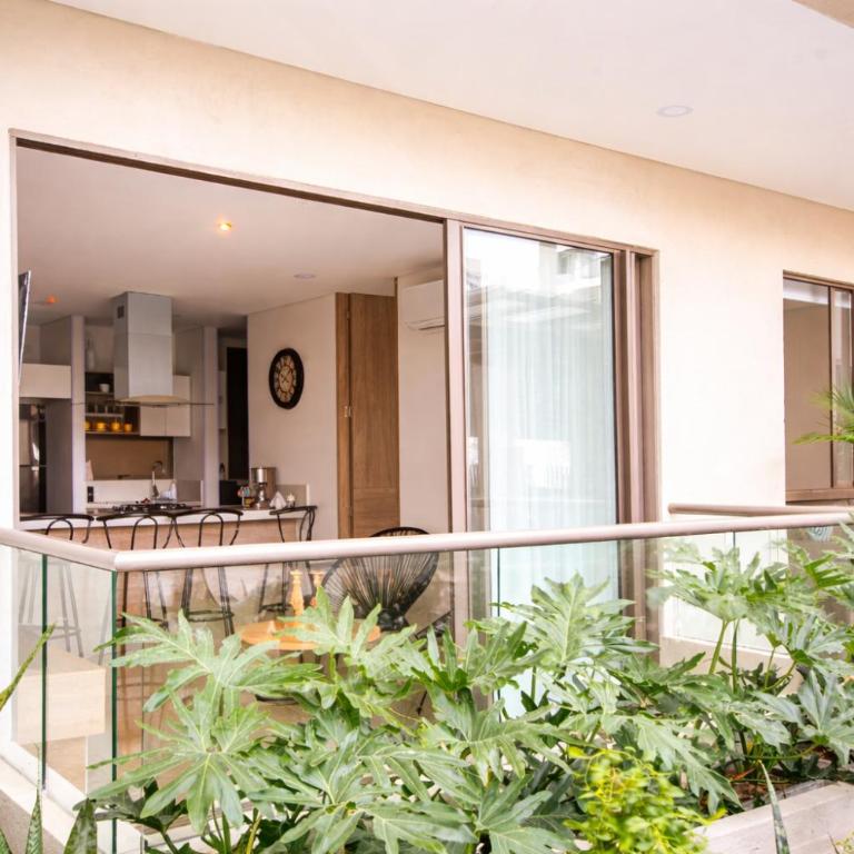 Apartamento Resort Con Terraza y Vista A La Piscina Santa Marta, Rodadero Sur - Apartamento - 4
