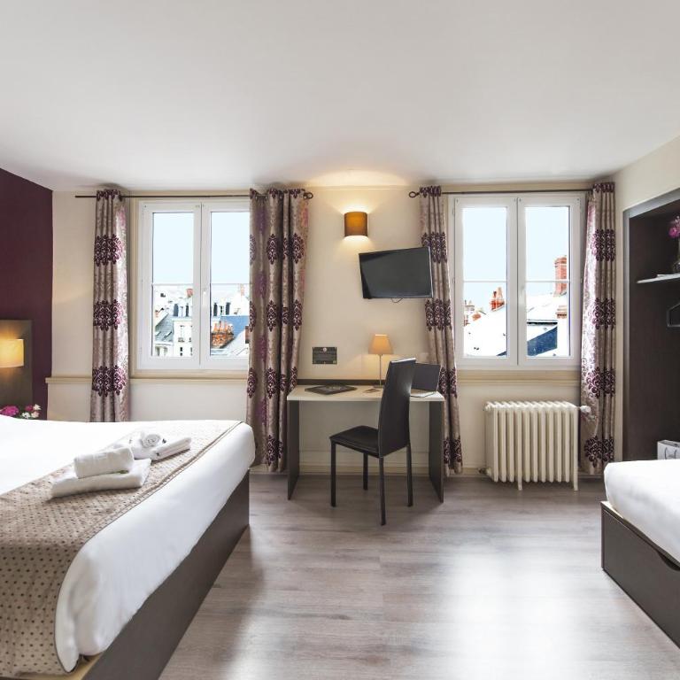 Logis Hôtel Restaurant Cristal - Chambre Triple - 1