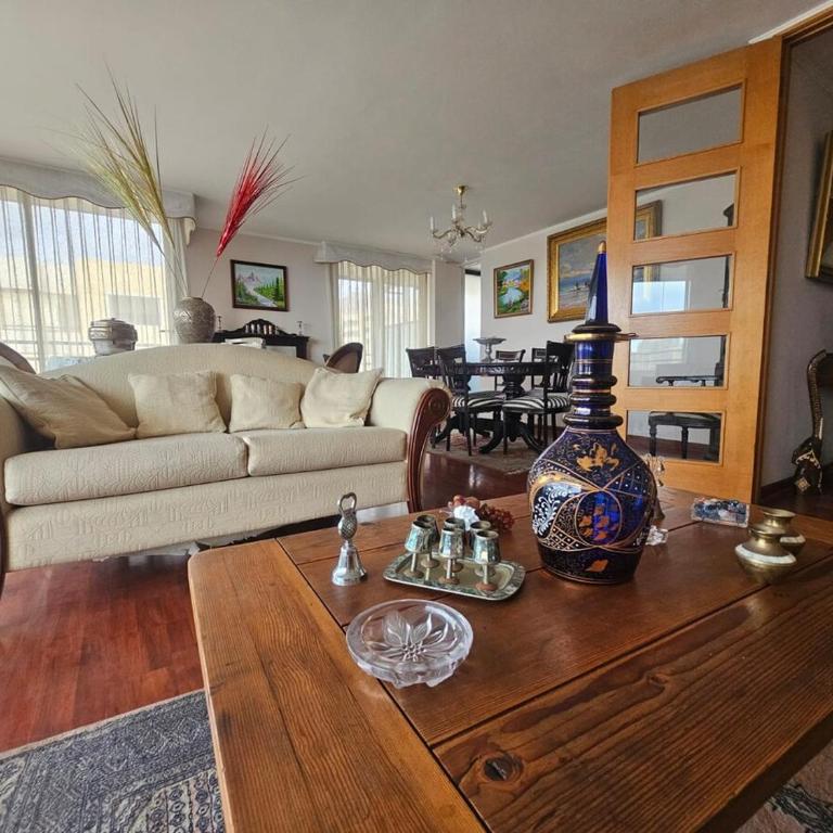 Espectacular Depto en Parque Brasil, Ideal para Exponor - Three-Bedroom Apartment - 1