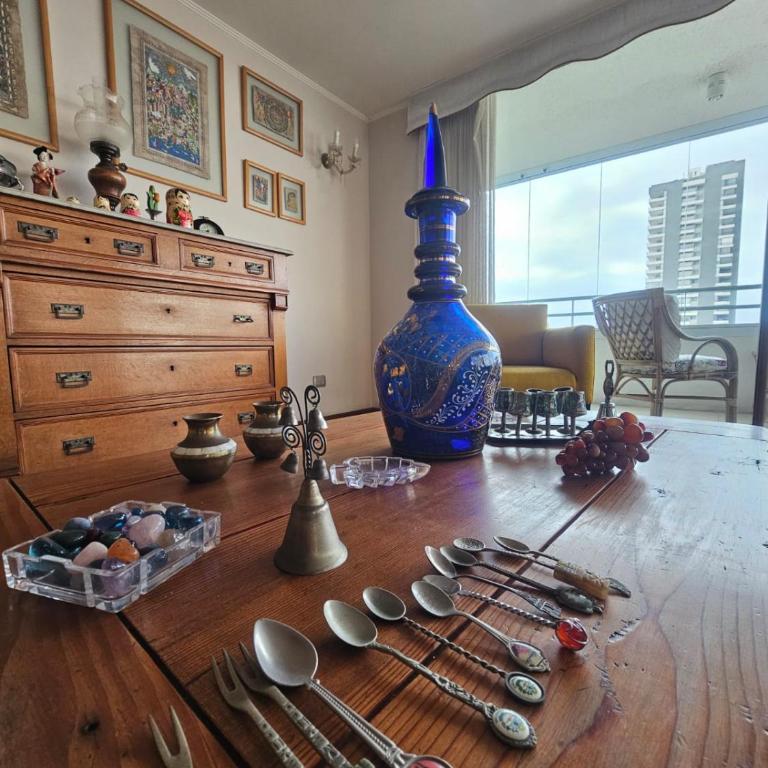 Espectacular Depto en Parque Brasil, Ideal para Exponor - Three-Bedroom Apartment - 5