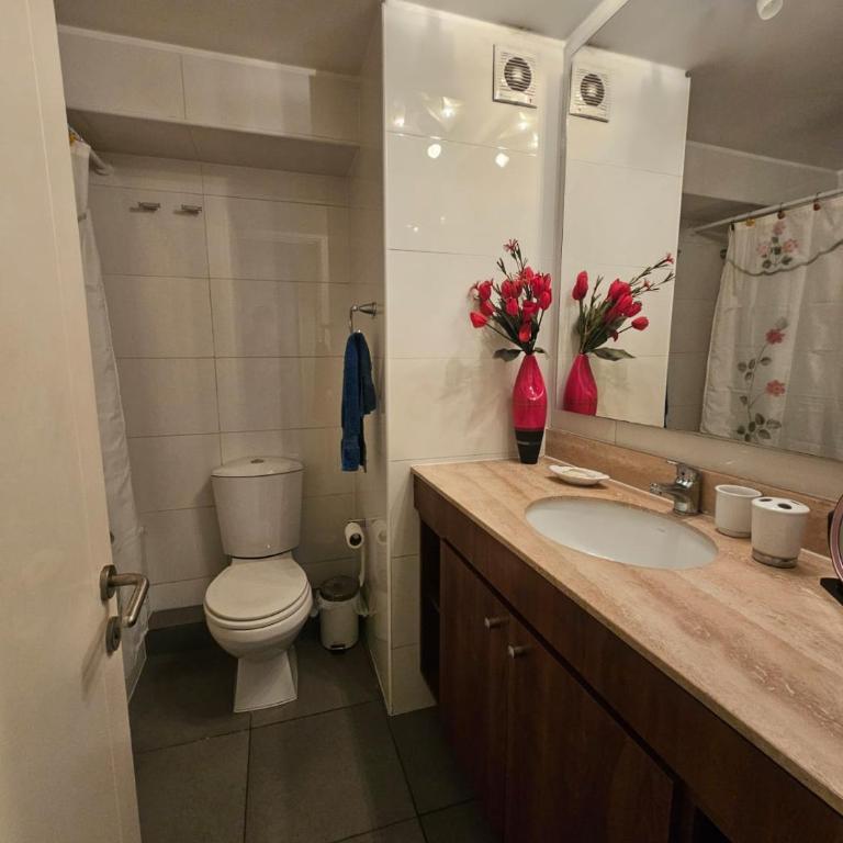 Espectacular Depto en Parque Brasil, Ideal para Exponor - Three-Bedroom Apartment - 15