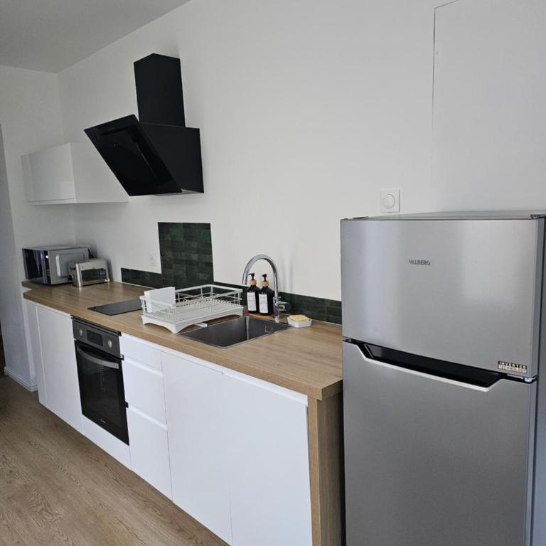 L'Écrin Manceau Élégance, Sérénité & Confort - One-Bedroom Apartment - 7