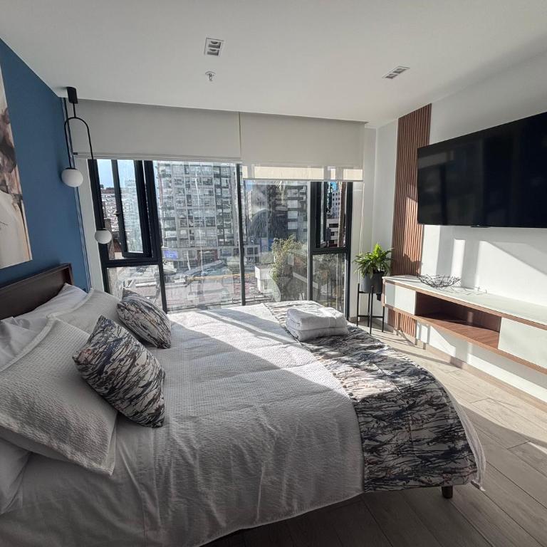 Suite exclusiva, piscina, sauna, turco, jacuzzi en área comercial de Quito - One-Bedroom Apartment - 1