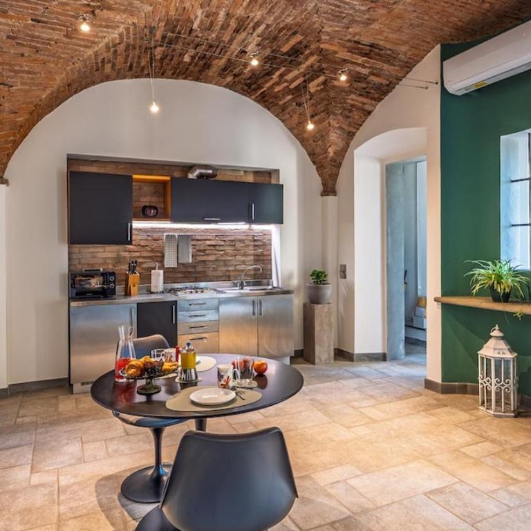 16th-Century Tuscan Apartment with Vaults & Views-Grifone Bianco - Appartamento con 1 Camera da Letto - 5