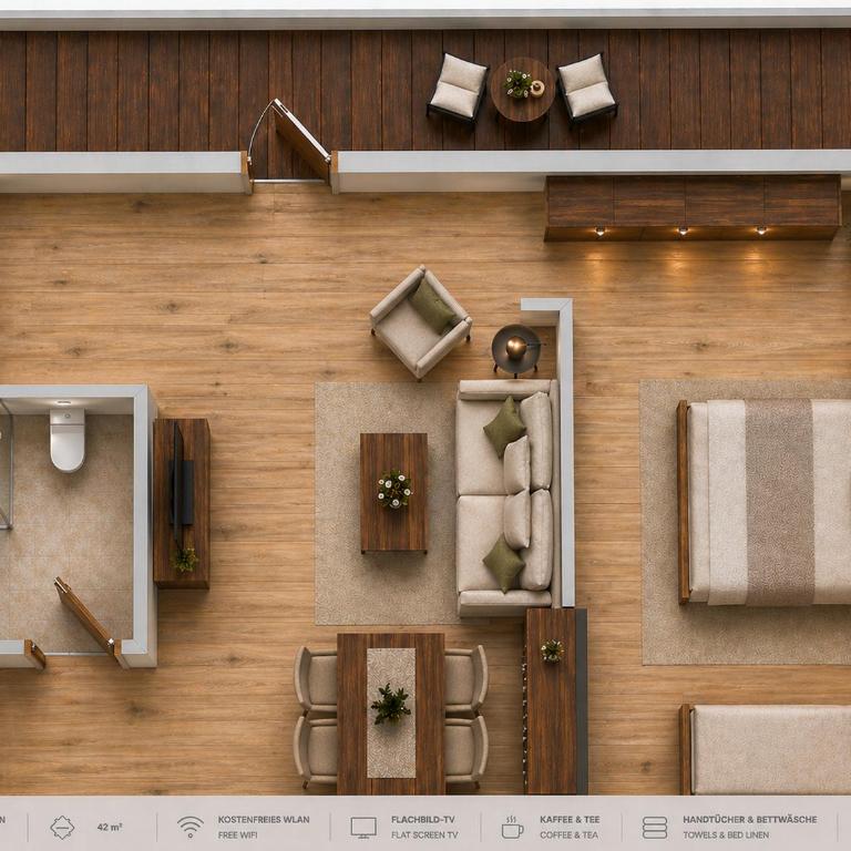 Appartements Alpenland Pertisau am Achensee - Penthouse-Apartment - 32