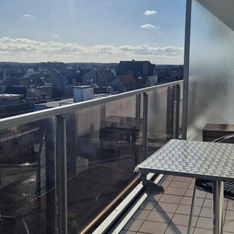 Le Touquet, Studio cosy en résidence front de mer - vue sur les toits de la ville - Studio avec Balcon - 20