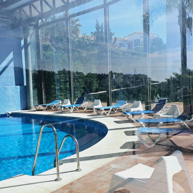 island of riviera golf beach mijas costa - Two-Bedroom Apartment with Private Pool - 60