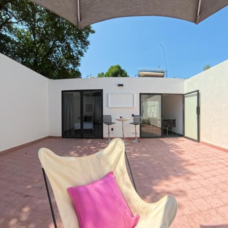Mi Otra Casa Coyoacan - Quadruple Room with Terrace - 4