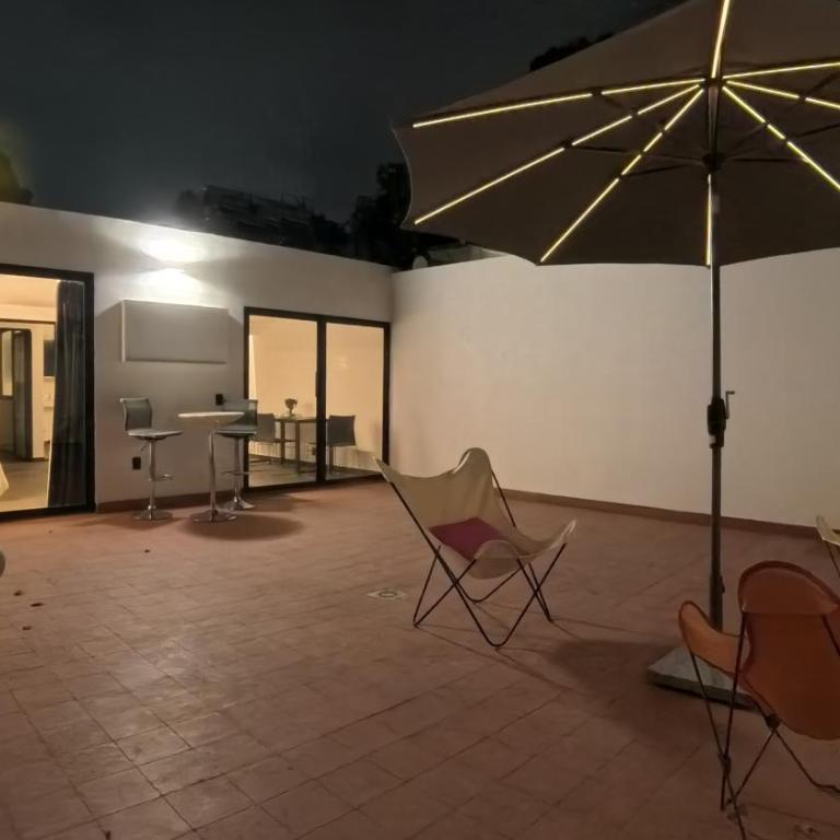 Mi Otra Casa Coyoacan - Quadruple Room with Terrace - 9