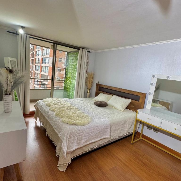 Modern Apartment with Terrace and Parking Las Condes - One-Bedroom Apartment - 6