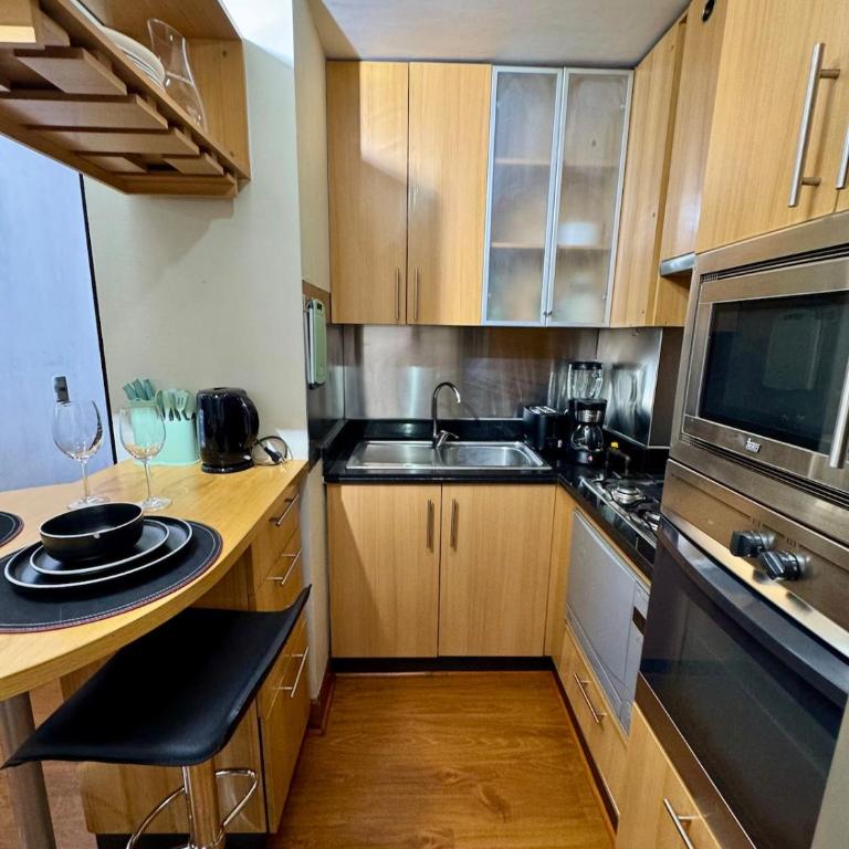 Modern Apartment with Terrace and Parking Las Condes - One-Bedroom Apartment - 10