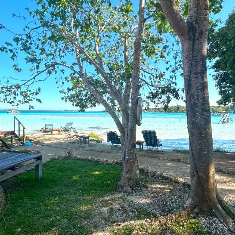 Paradise Beach Bacalar A Pie De Laguna - Bungalow - Water Front - 9