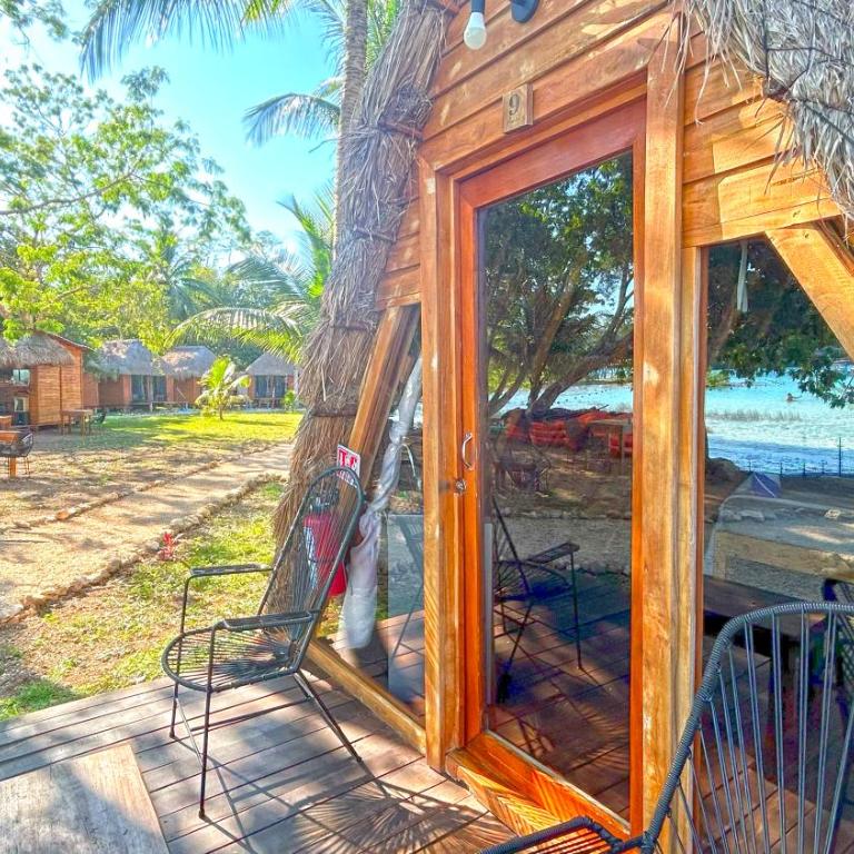 Paradise Beach Bacalar A Pie De Laguna - Bungalow - Water Front - 1