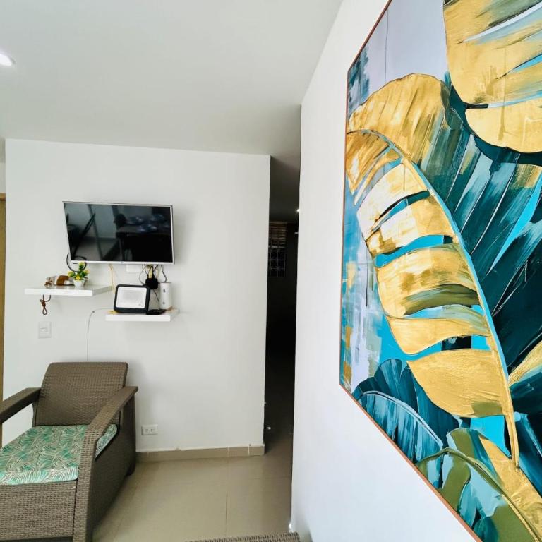 Moderno apto cerca a la ciudad amurallada a 300 metros del mar - Two-Bedroom Apartment - 2