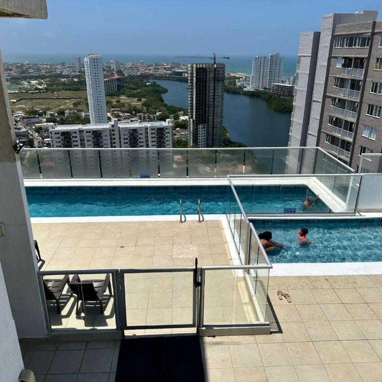 Moderno apto cerca a la ciudad amurallada a 300 metros del mar - Two-Bedroom Apartment - 6