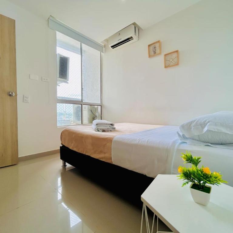 Moderno apto cerca a la ciudad amurallada a 300 metros del mar - Two-Bedroom Apartment - 19