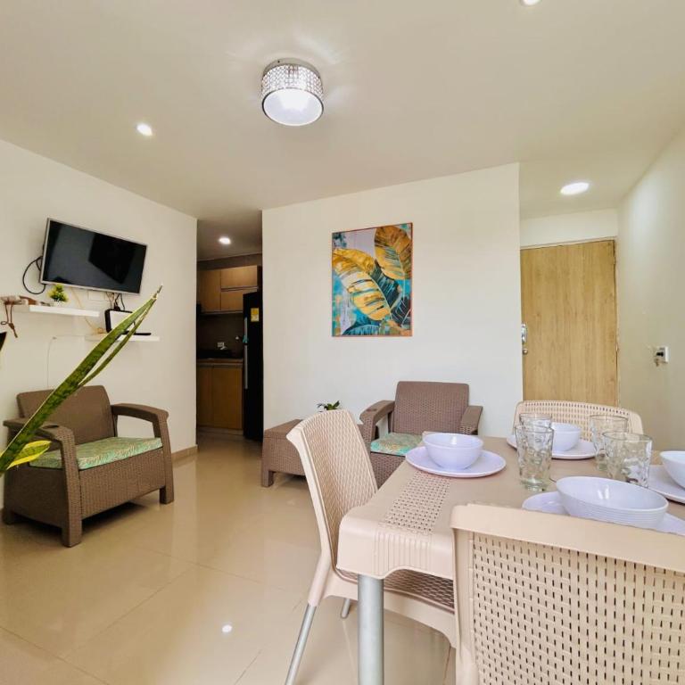 Moderno apto cerca a la ciudad amurallada a 300 metros del mar - Two-Bedroom Apartment - 21