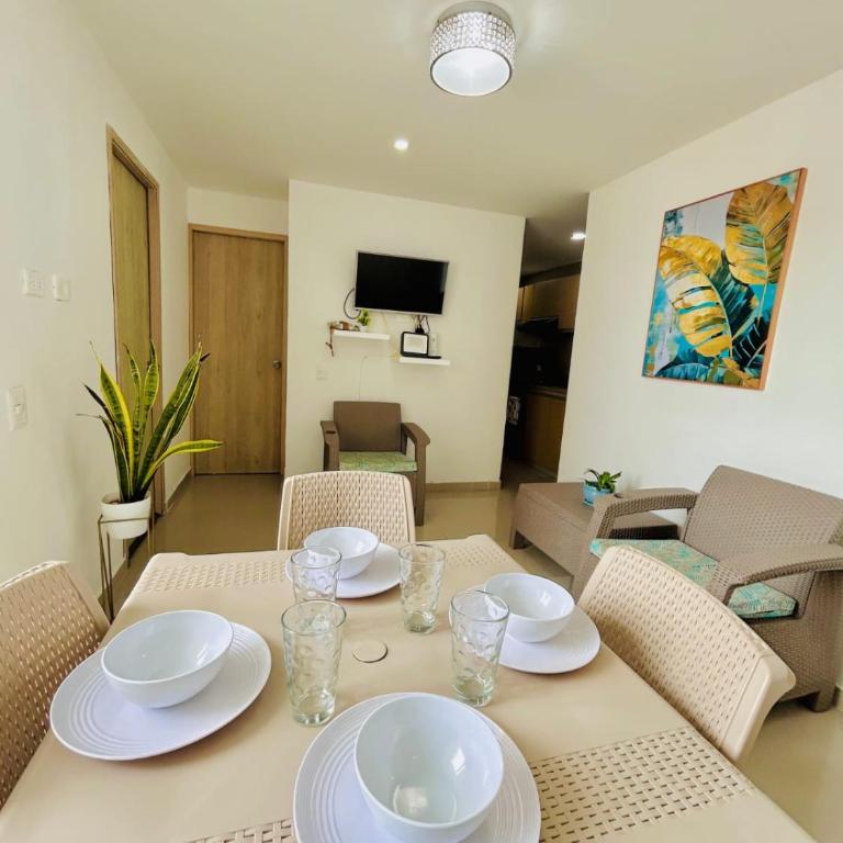 Moderno apto cerca a la ciudad amurallada a 300 metros del mar - Two-Bedroom Apartment - 22