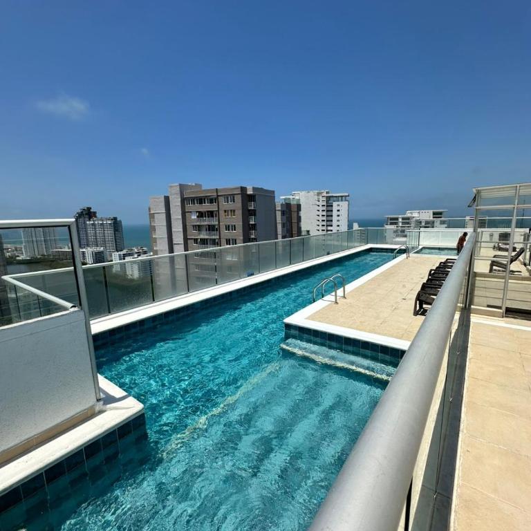 Moderno apto cerca a la ciudad amurallada a 300 metros del mar - Two-Bedroom Apartment - 27