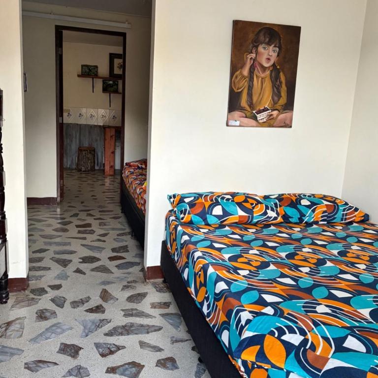 Charming Holiday House Room in Jardn Colombia - Habitación Familiar - 14