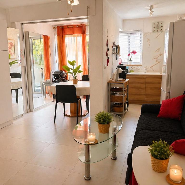 Appt RDC tout confort Clim Parking Terrasse - Apartamento de 1 dormitorio - 6