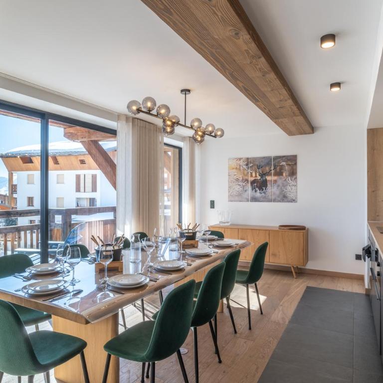 Chalet Equinoxe - Appartement 4 Chambres avec Balcon - 23