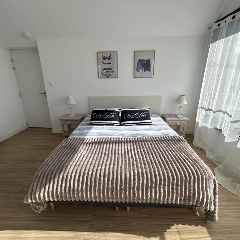 Duplex cosy 300 m de la Plage Sillon Côté Mer - Casa con 1 Camera da Letto - 12