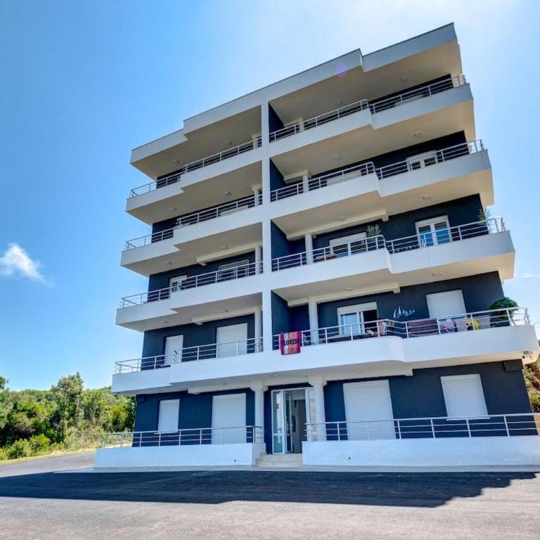 Ferienwohnung Jana - Apartman sa 2 Spavaće Sobe, Balkonom i Pogledom na More - 6