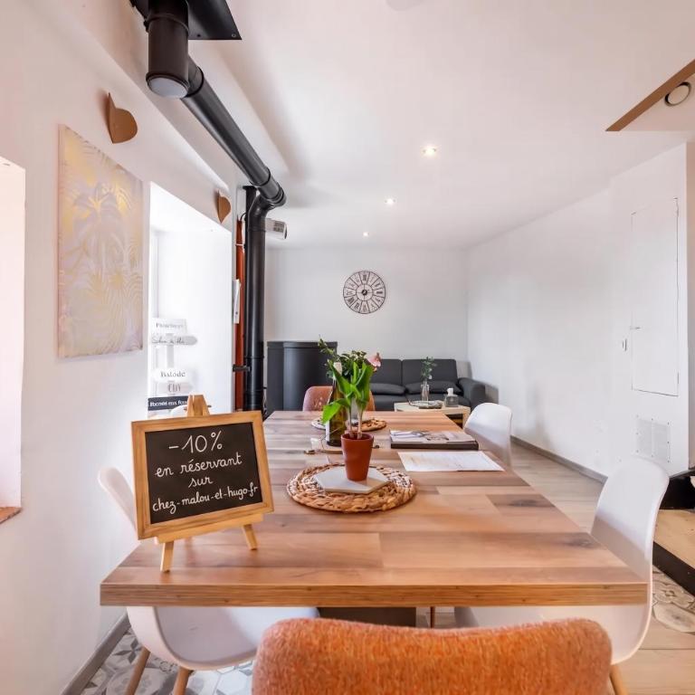 Chez Malou & Hugo vue lac proche Suisse & stations ! - Maison 2 Chambres - 7