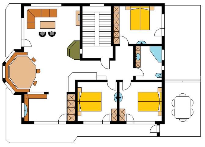 Apartment Theresli First Floor - Apartment mit 3 Schlafzimmern und Balkon - 14
