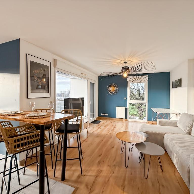 L'Onyx - Balcon & Garage Privé - Spacieux & Coeur de Rennes - One-Bedroom Apartment - 2