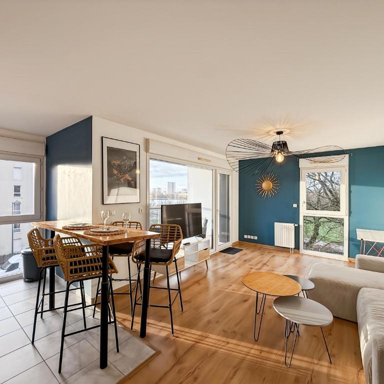 L'Onyx - Balcon & Garage Privé - Spacieux & Coeur de Rennes - One-Bedroom Apartment - 16