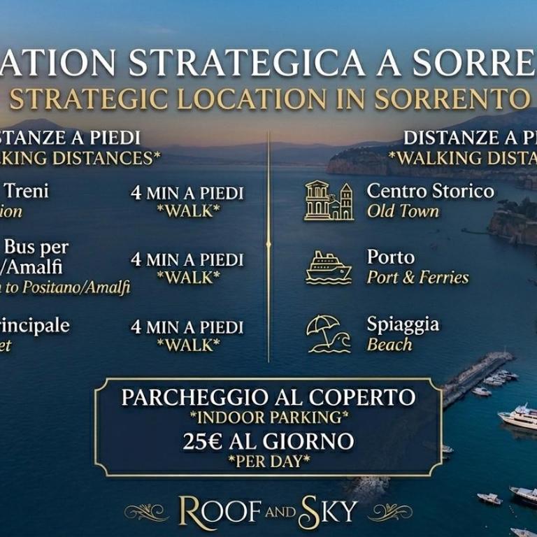 ROOF and SKY ROOM LUXURY in SORRENTO CENTER - Junior Suite con Balcone - 1