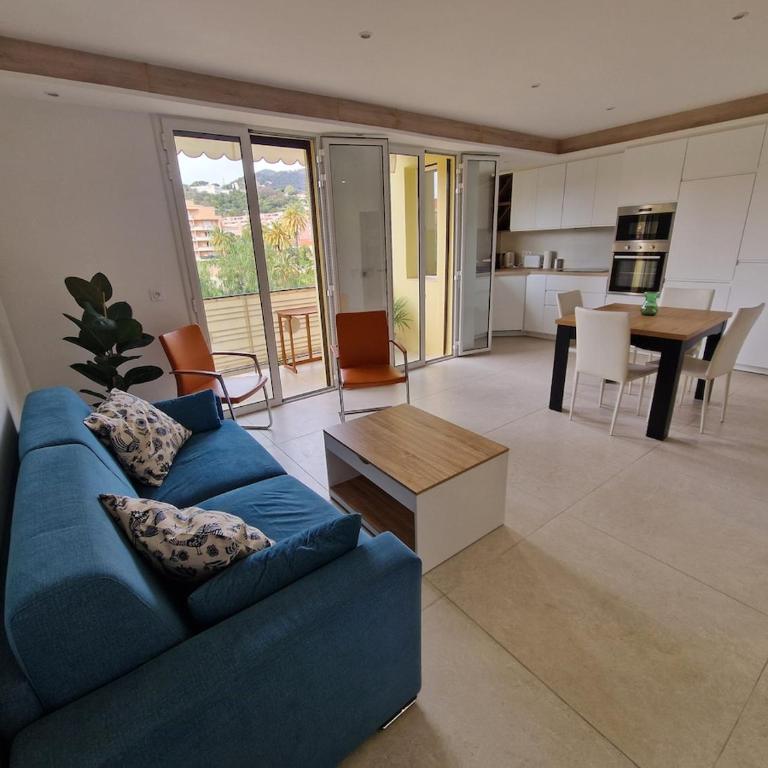 Menton Sunny Balcony No Overlooking AC Parking Beach Walk - Apartamento de 1 dormitorio - 3