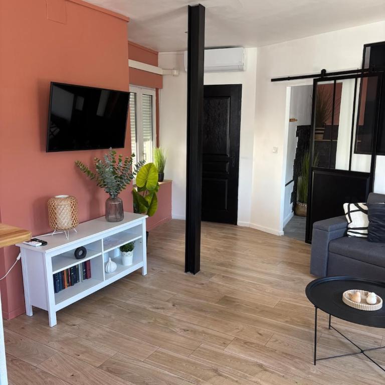 Spacieux spa et sauna - Appartement 1 Chambre avec Baignoire Spa - 42