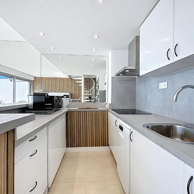Le Rooftop - Front de mer & vue panoramique - One-Bedroom Apartment with Sea View and Terrace - 13