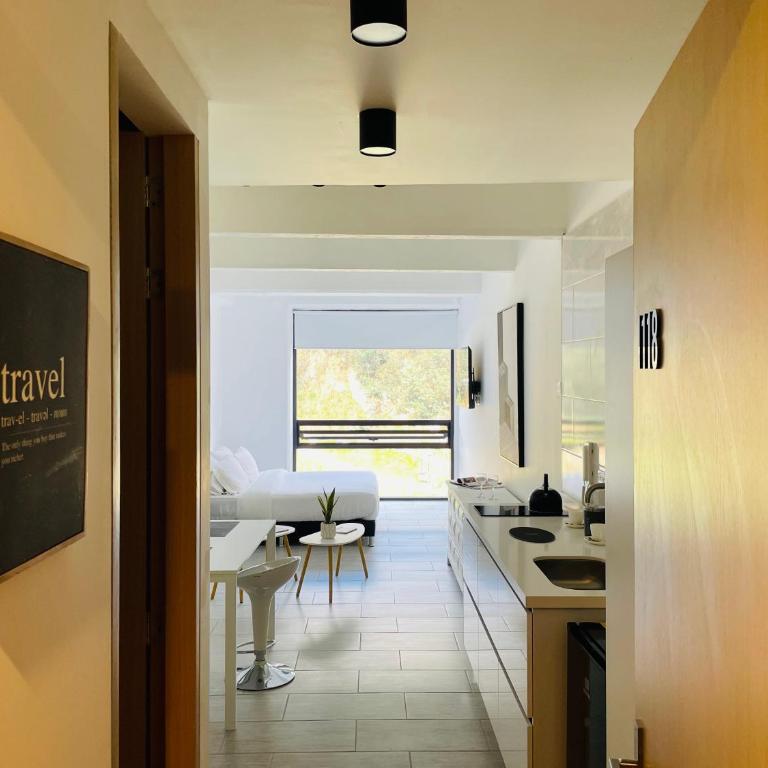 Loft Blanco de Lujo North Point Coliving - Apartamento de 1 dormitorio - 2
