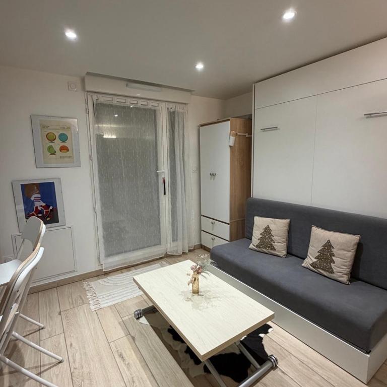 Le Patio de la Tour ! Studio 1 chambre avec SAUNA PRIVE sur le remblai 20m Plage - One-Bedroom Apartment - 13