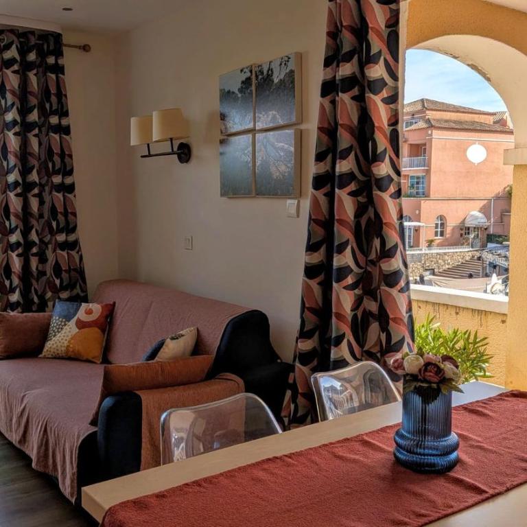 Cap Estérel, 2 pièces, jardin, vue mer et piscine - Appartement 1 Chambre - 4