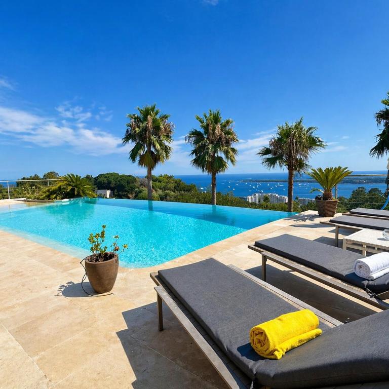 Clos des Iles - sea view villa with pool, Super Cannes - Villa - 44